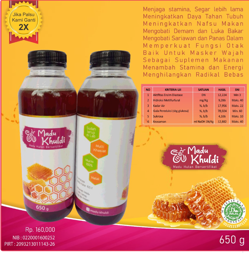 Madu Khuldi 650g